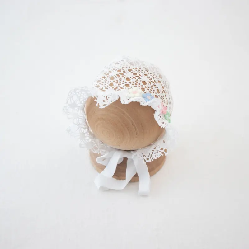 Baby Girl Photography Outfit Hat Set - Studio Props - Image 3